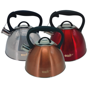 Eco Chef 2.7L Stainless Steel Whistling Kettle