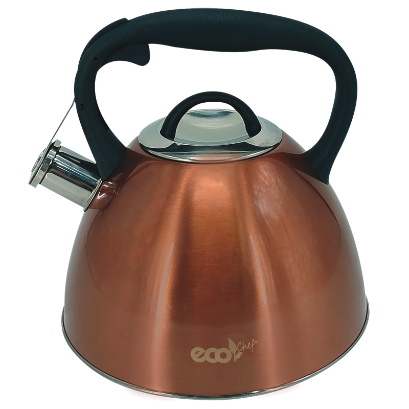Eco Chef 2.7L Stainless Steel Whistling Kettle - Image 4