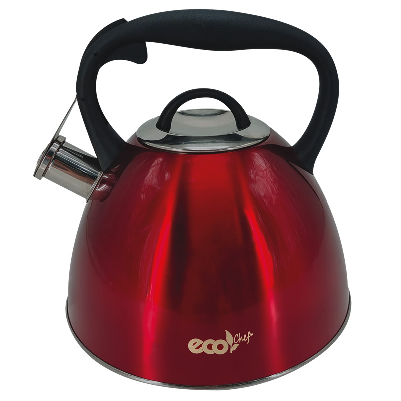 Eco Chef 2.7L Stainless Steel Whistling Kettle - Image 3
