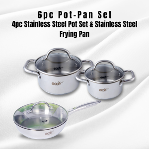 6Pc Pot-Pan Set